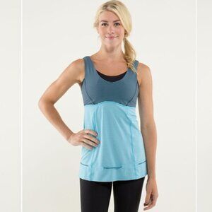 Lululemon Run Tame  Me Tank Adjustable Drawcord
